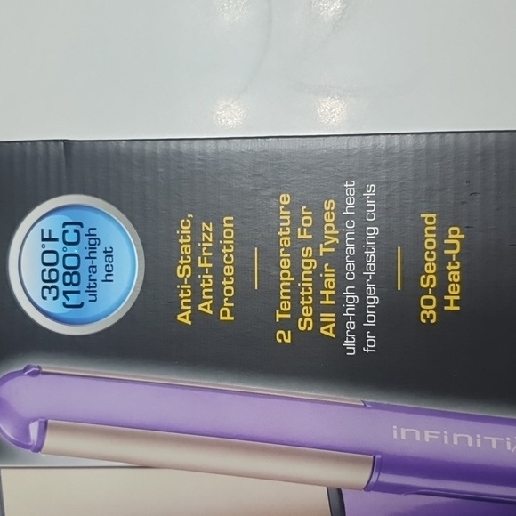 3/$100 BNIB Conair Infinity Pro 2 in 1 tourmaline Ceramic Styler - Picture 3 of 5